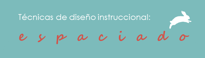 efecto de espaciado en diseño didáctico